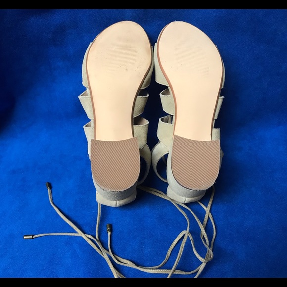 Steve Madden suede lace up sandals - Picture 5 of 6